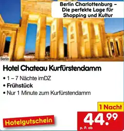Netto Marken-Discount Hotel Chateau Kurfürstendamm Angebot
