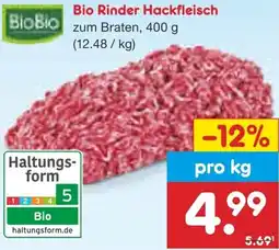 Netto Marken-Discount Bio Rinder Hackfleisch Angebot