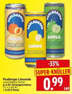 Edeka Herkules Paulberger Limonade Angebot