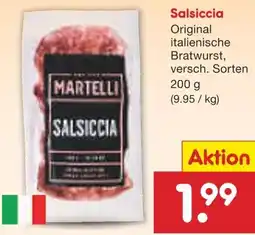 Netto Marken-Discount Salsiccia Angebot