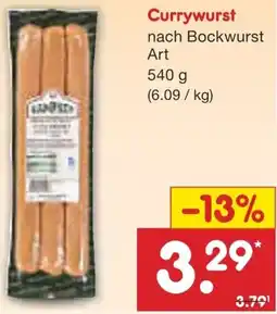 Netto Marken-Discount Currywurst Angebot