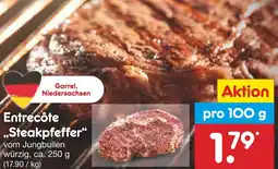 Netto Marken-Discount Entrecôte „Steakpfeffer" Angebot