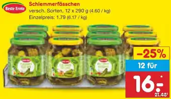 Netto Marken-Discount Beste Ernte Schlemmerfässchen Angebot