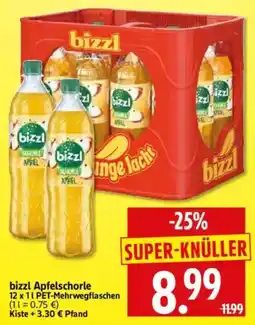 Edeka Herkules bizzl Apfelschorle Angebot