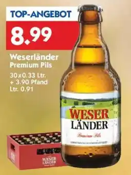 Hol'ab Getränkemarkt Weserländer Premium Pils Angebot