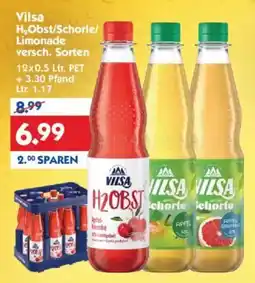 Hol'ab Getränkemarkt Vilsa H₂Obst/Schorle/ Limonade Angebot