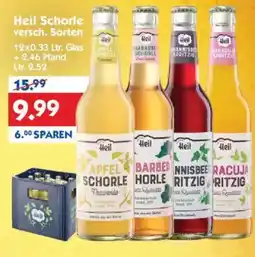 Hol'ab Getränkemarkt Heil Schorle Angebot