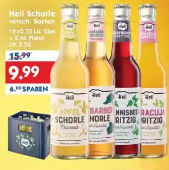 Hol'ab Getränkemarkt Heil Schorle Angebot