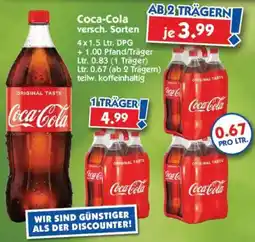 Hol'ab Getränkemarkt Coca-Cola Angebot