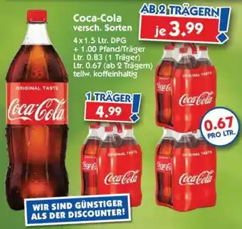 Hol'ab Getränkemarkt Coca-Cola Angebot