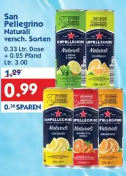 Hol'ab Getränkemarkt San Pellegrino Naturali Angebot