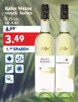 Hol'ab Getränkemarkt Käfer Weine Angebot
