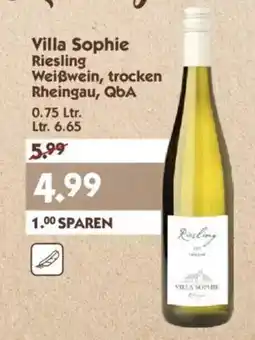 Hol'ab Getränkemarkt Villa Sophie Riesling Angebot