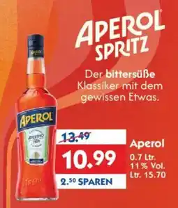 Hol'ab Getränkemarkt Aperol Angebot