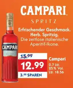 Hol'ab Getränkemarkt Campari Angebot