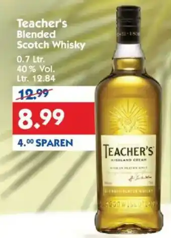 Hol'ab Getränkemarkt Teacher's Blended Scotch Whisky Angebot