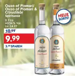 Hol'ab Getränkemarkt Ouzo of Plomari/ Ouzo of Plomari & Citruslikör Angebot