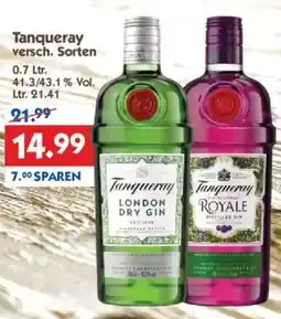 Hol'ab Getränkemarkt Tanqueray LONDON DRY GIN Angebot
