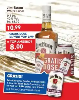 Hol'ab Getränkemarkt Jim Beam White Label Angebot