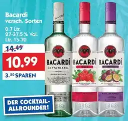 Hol'ab Getränkemarkt Bacardi Angebot