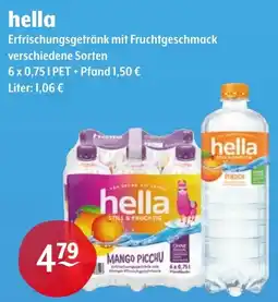 Getränke Hoffmann hella Erfrischungsgetränk Angebot