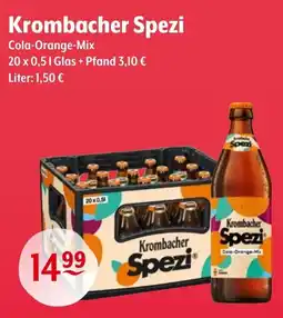 Getränke Hoffmann Krombacher Spezi Angebot