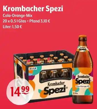 Getränke Hoffmann Krombacher Spezi Angebot