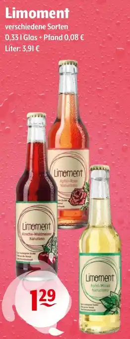 Getränke Hoffmann Limoment Angebot