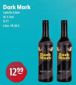 Getränke Hoffmann Dark Mark Lakritz-Likör Angebot