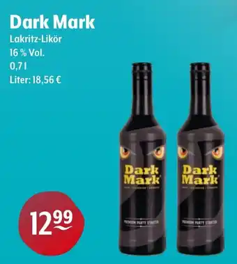 Getränke Hoffmann Dark Mark Lakritz-Likör Angebot