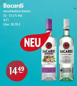 Getränke Hoffmann Bacardi Angebot