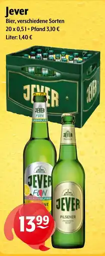 Getränke Hoffmann Jever Bier Angebot