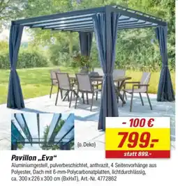 toom Baumarkt Pavillon „Eva" Angebot