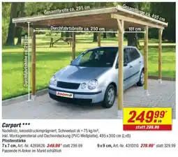 toom Baumarkt Carport Angebot