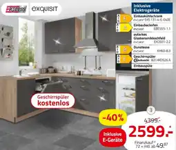 ROLLER Express EXQUISIT Einbauküche Angebot
