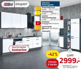 ROLLER Express exquisit Einbauküche Angebot