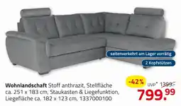 ROLLER Wohnlandschaft Angebot
