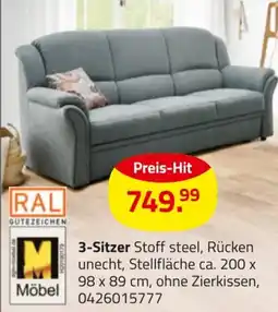 ROLLER RAL GUTEZEICHEN 3-Sitzer Angebot