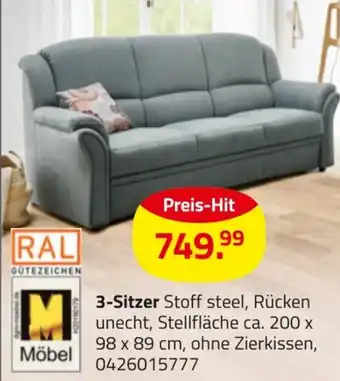 ROLLER RAL GUTEZEICHEN 3-Sitzer Angebot
