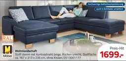 ROLLER RAL GUTEZEICHEN Wohnlandschaft Angebot