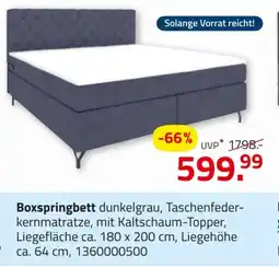 ROLLER Boxspringbett Angebot