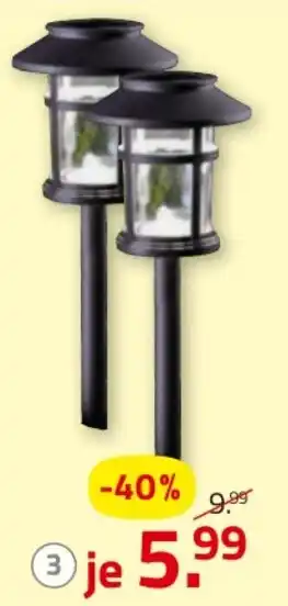 ROLLER Solar-LED Erdspieß Angebot