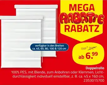 ROLLER Doppelrollo Angebot