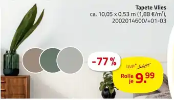 ROLLER Tapete Vlies Angebot