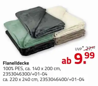 ROLLER Flanelldecke Angebot