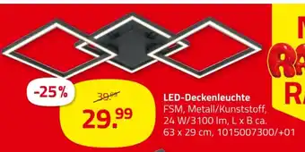 ROLLER LED-Deckenleuchte Angebot