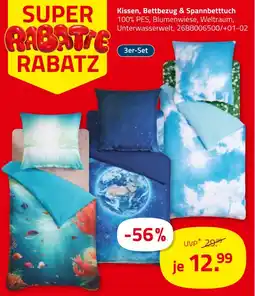 ROLLER Kissen, Bettbezug & Spannbetttuch Angebot