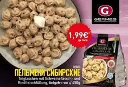 Mix Markt GERMES Teigtaschen mit Schweinefleisch- und Rindfleischfüllung Angebot