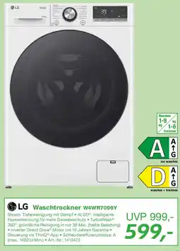 EP LG Waschtrockner W4WR7096Y Angebot