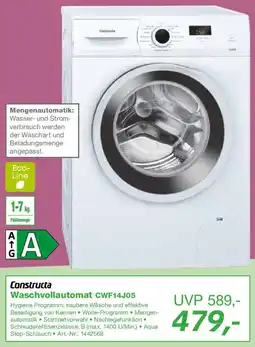 EP Constructa Waschvollautomat CWF14J05 Angebot